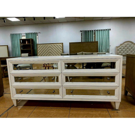 297191 - Concerto : Tủ 6 Ngăn Kéo Kết Hợp Kính - Ngang 1m83